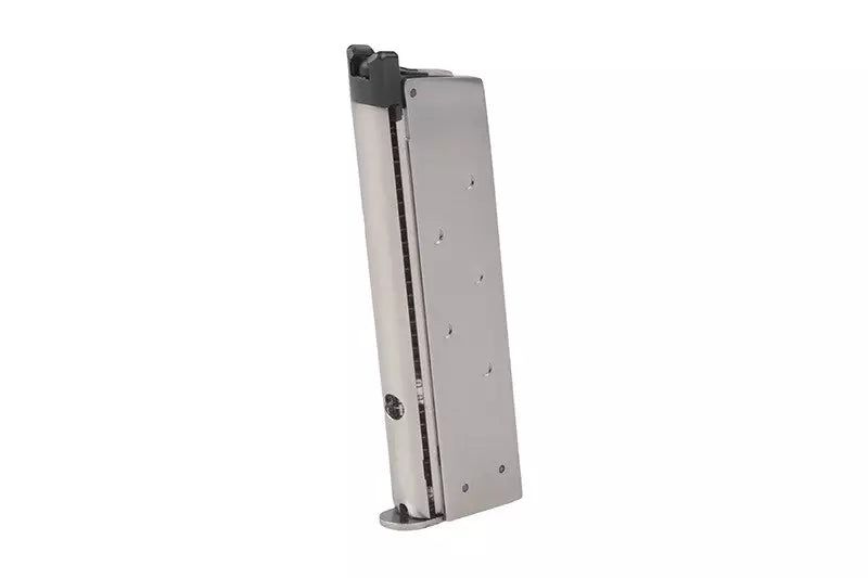 Low-Cap 15 BB Gas Magazine for 1911/Night Hawk - Silver