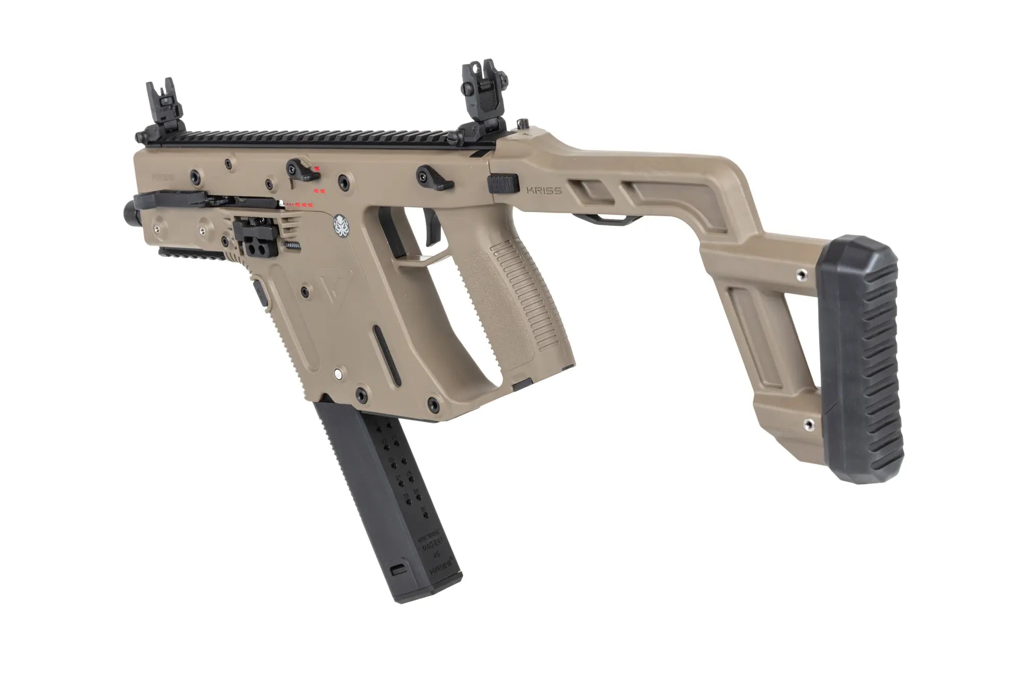Krytac Kriss Vector GBB FDE airsoft submachine gun-6