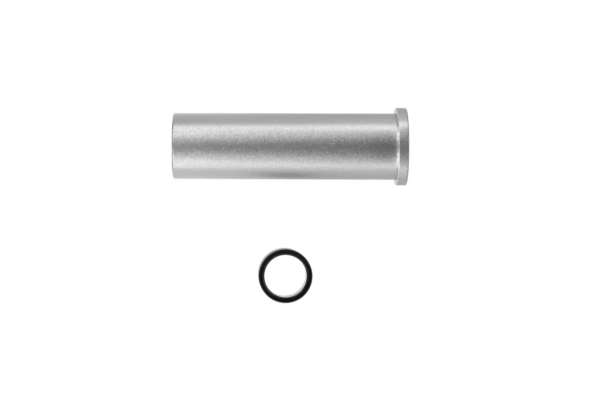 LA Capa Customs lock guide cap for TM Hi-Capa 5.1 replicas (with Delrin ring) Silver-2