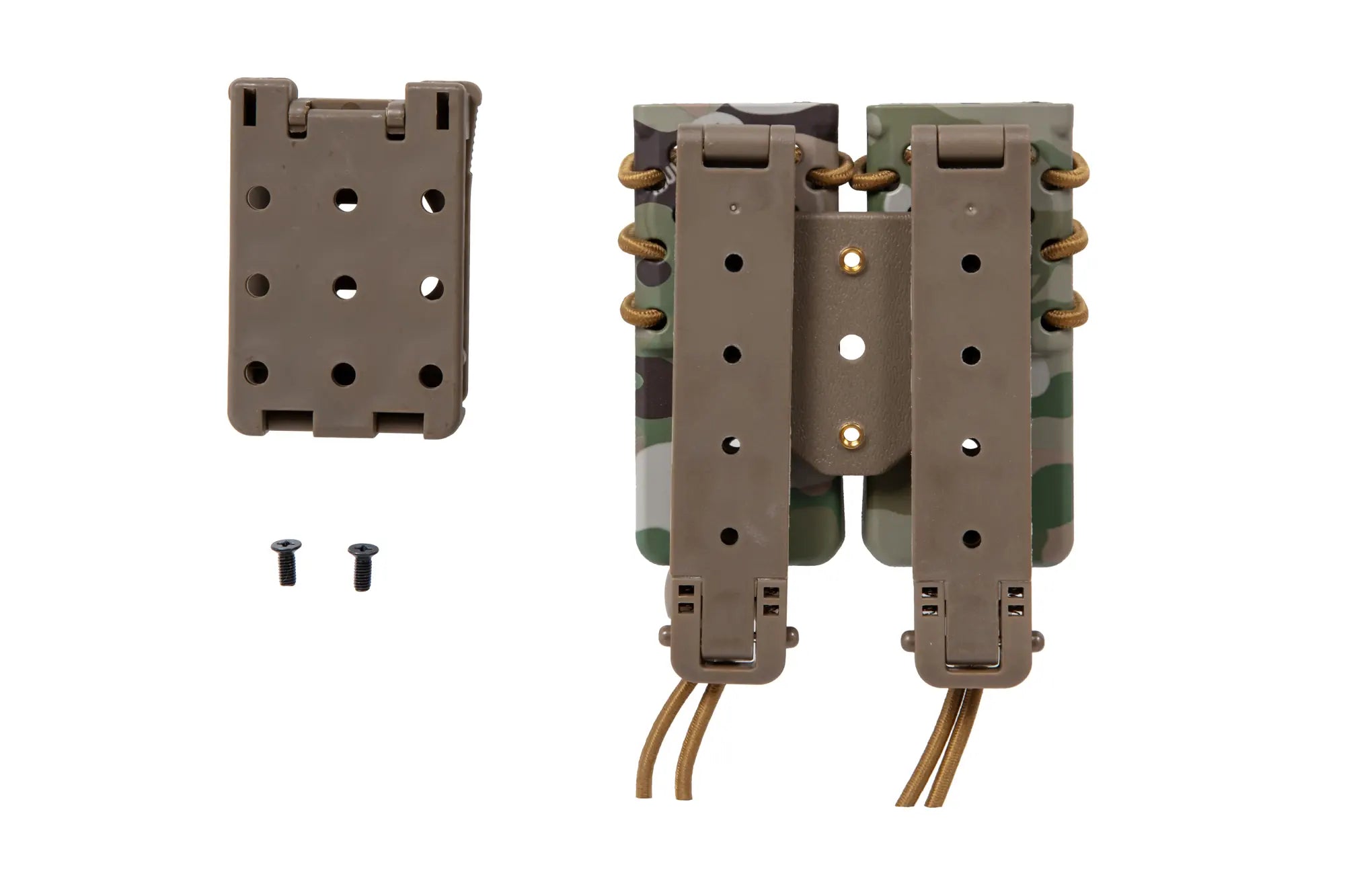 Carrier for 2 9mm magazines Wosport Urban Assault Long Quick Pull Multicam-2