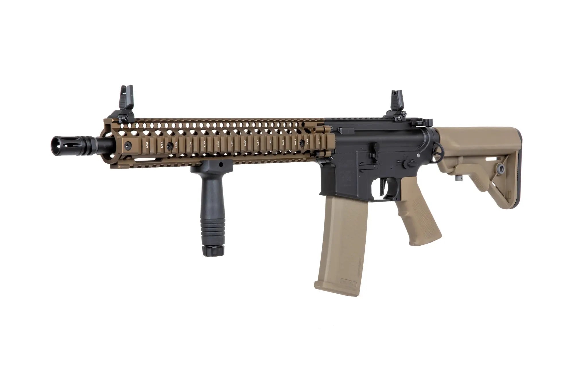 Daniel Defense M4A1 SA-E26 EDGE HAL ETU Airsoft gun, Bronze