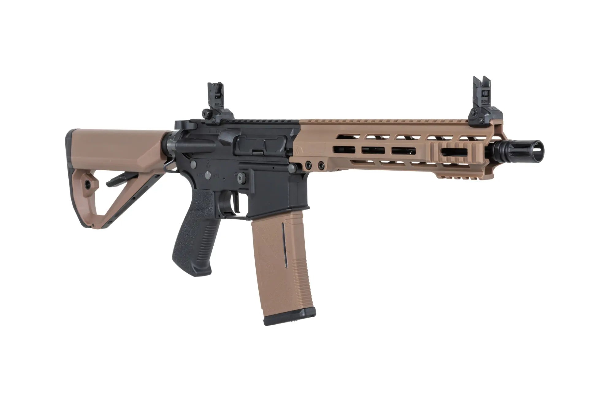 Airsoft Rifle LWT MK-I CQB 10" AEG SPORT SE Starter Pack Half-Tan