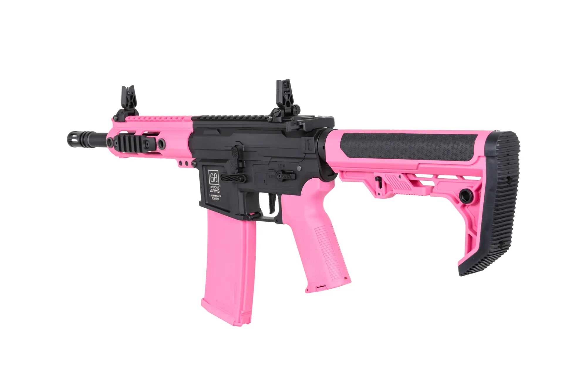 Specna Arms SA-F04-RL FLEX™ BLDC™ Light Ops Stock/ HAL ETU™ Gen. 2 Pink airsoft Carbine-14