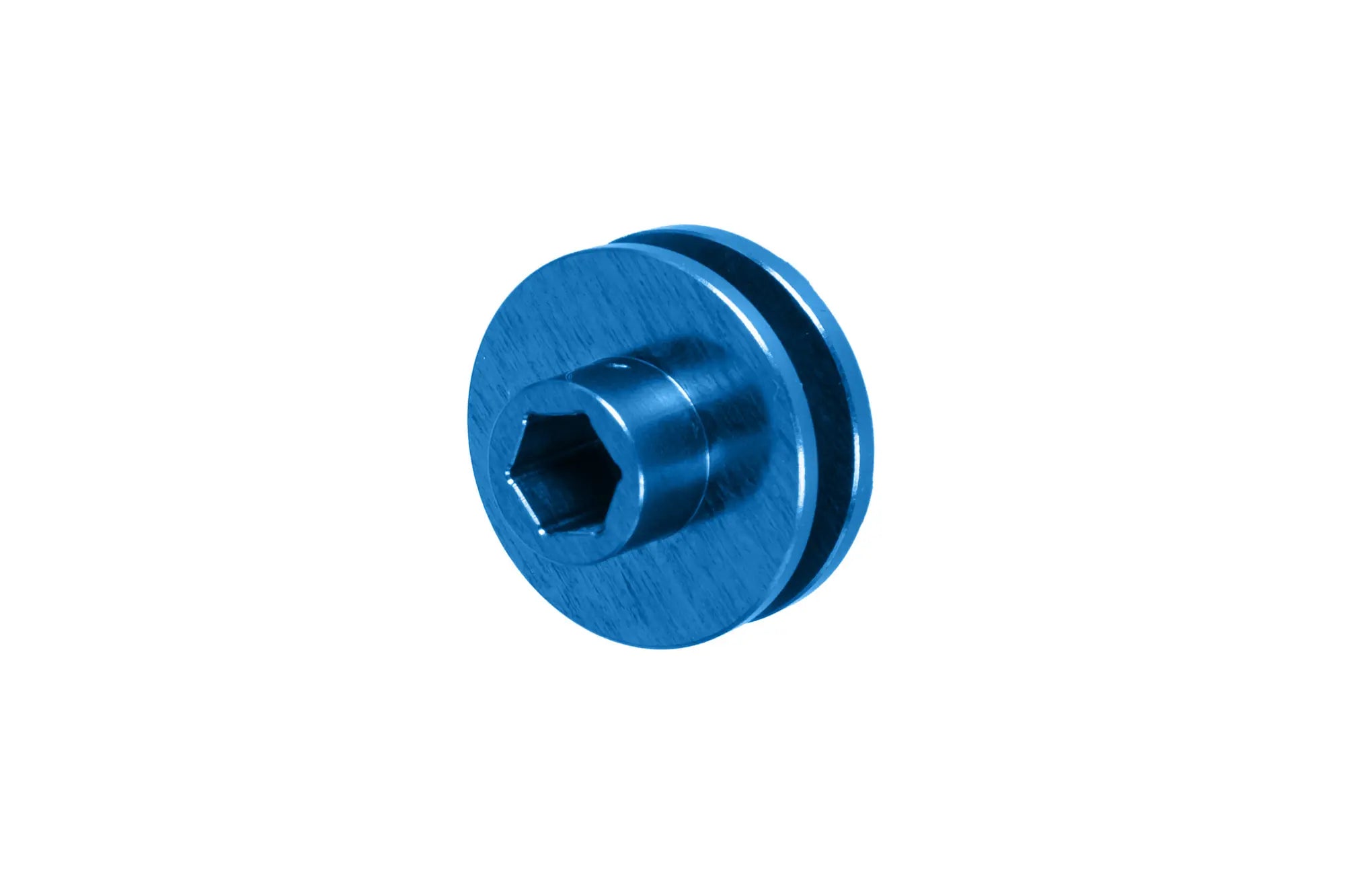Aluminium CNC Hop Up knob for STORM PC1 replicas Blue