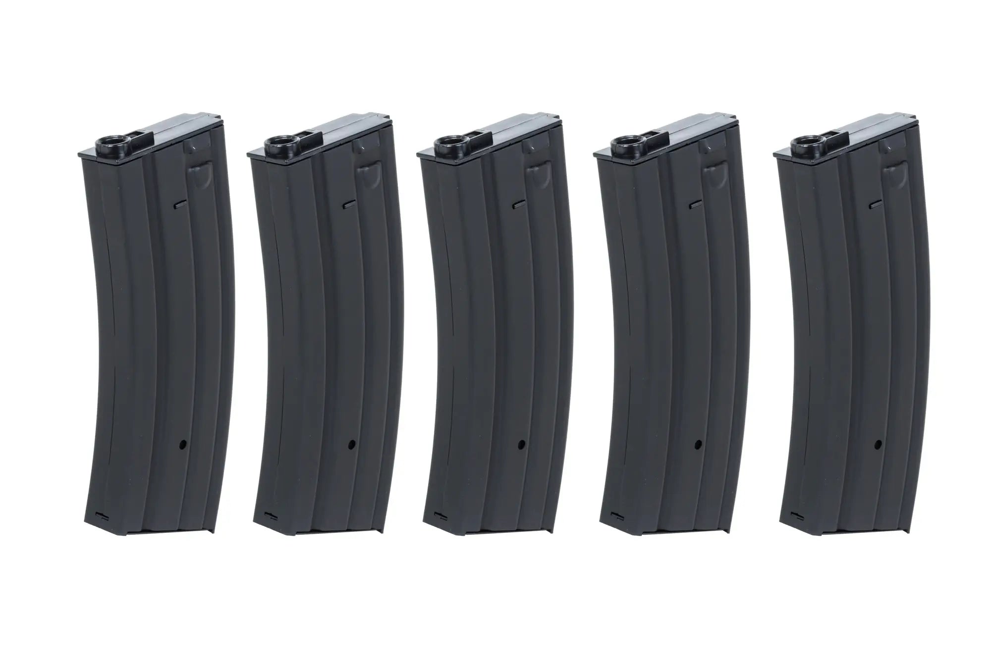 Set of 5 metal real-cap magazines 30 rounds