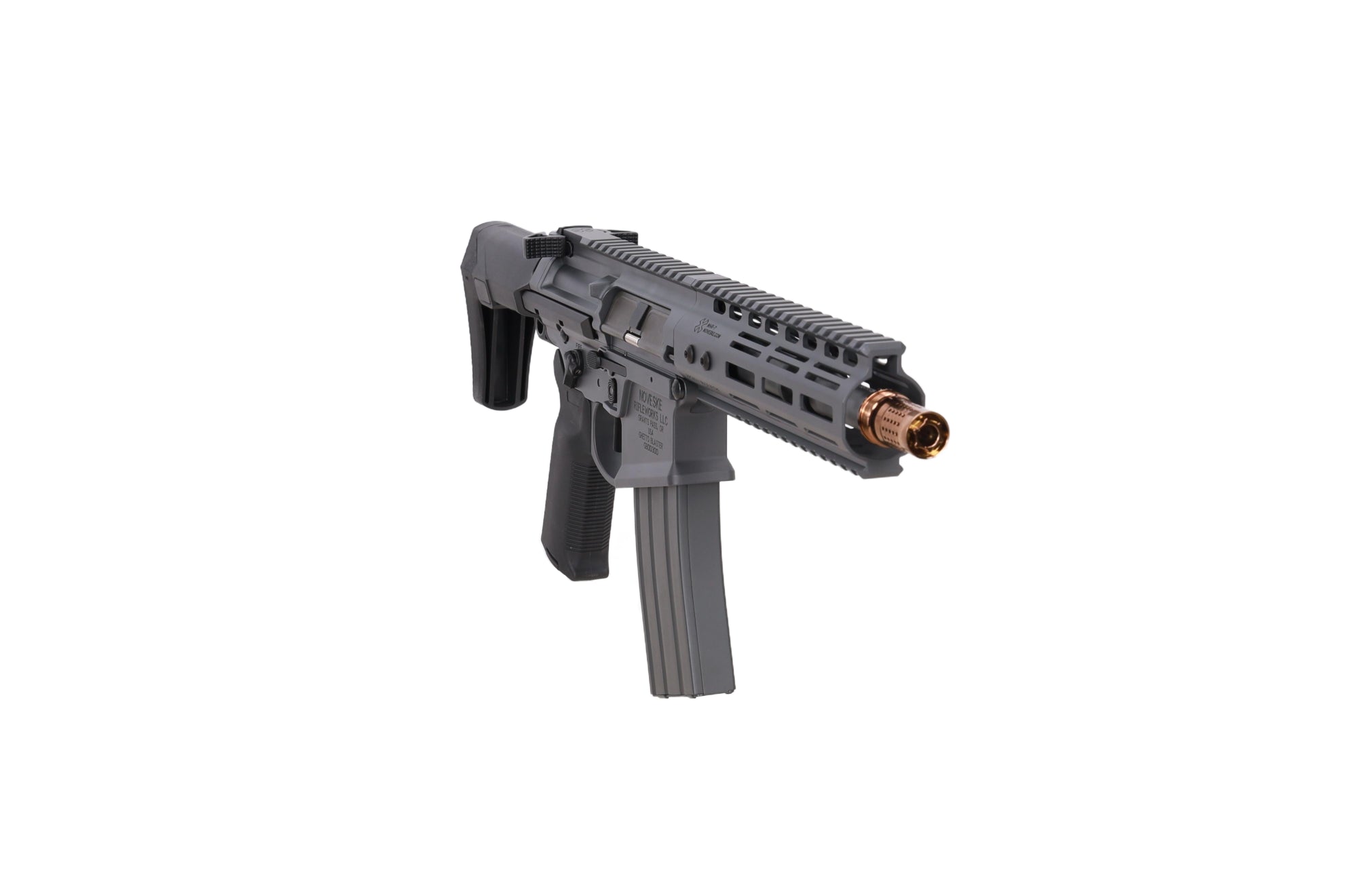 GBBR Noveske Ghetto Blaster NHR-7 7.94" MWS Gen.2 Grey