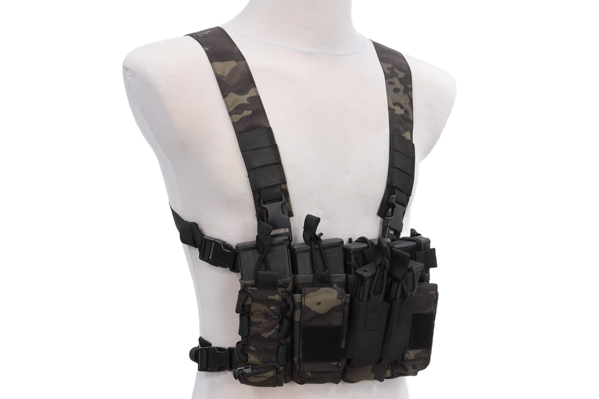 Specna Arms Tactical Adaptive Chest Rig Vest MC Black-2
