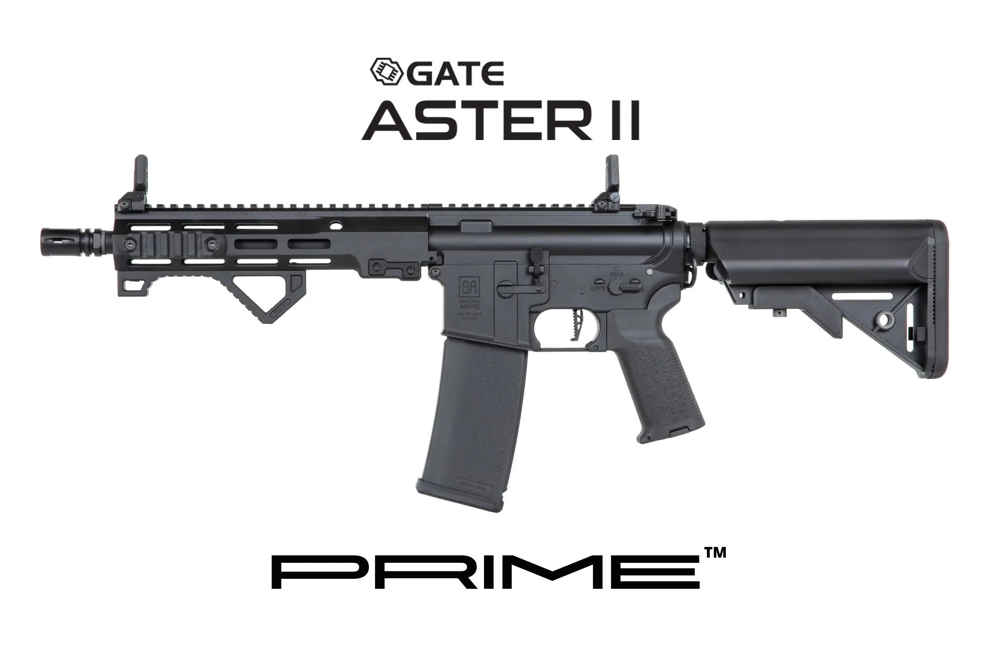 M4 airsoft rifle SA-P23 Prime Aster II ETU