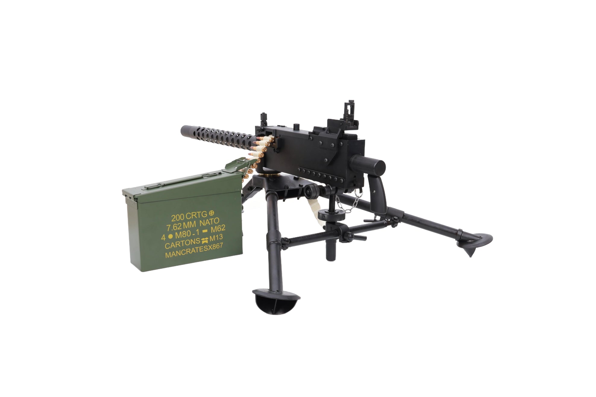 A&K M1919A4 machine gun with M122 tripod