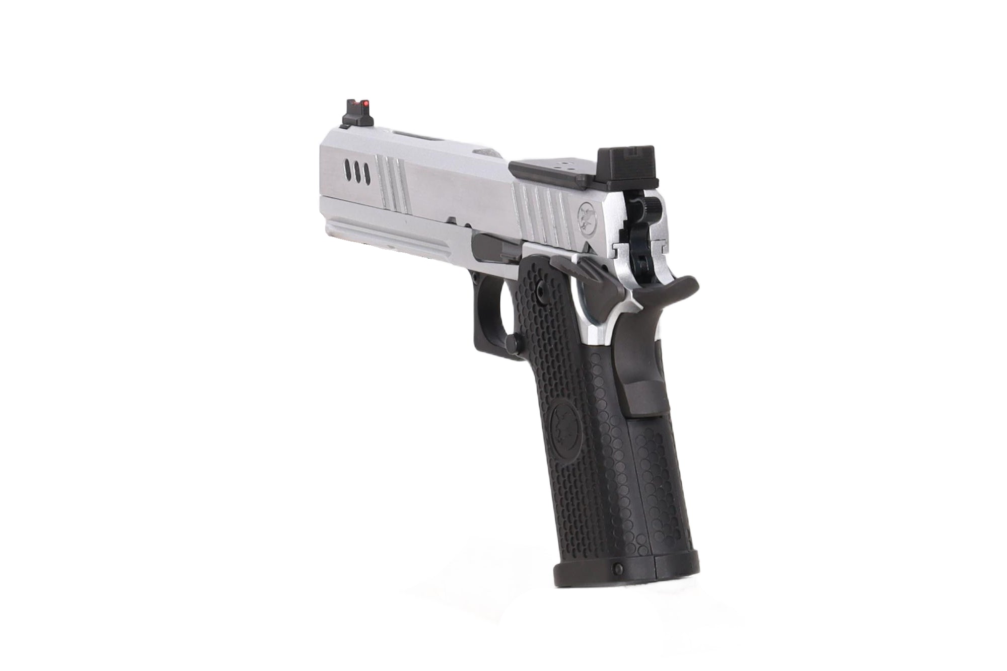 RWA Nighthawk Custom BDS9 GBB Pistol Optics Ready – Silver-10