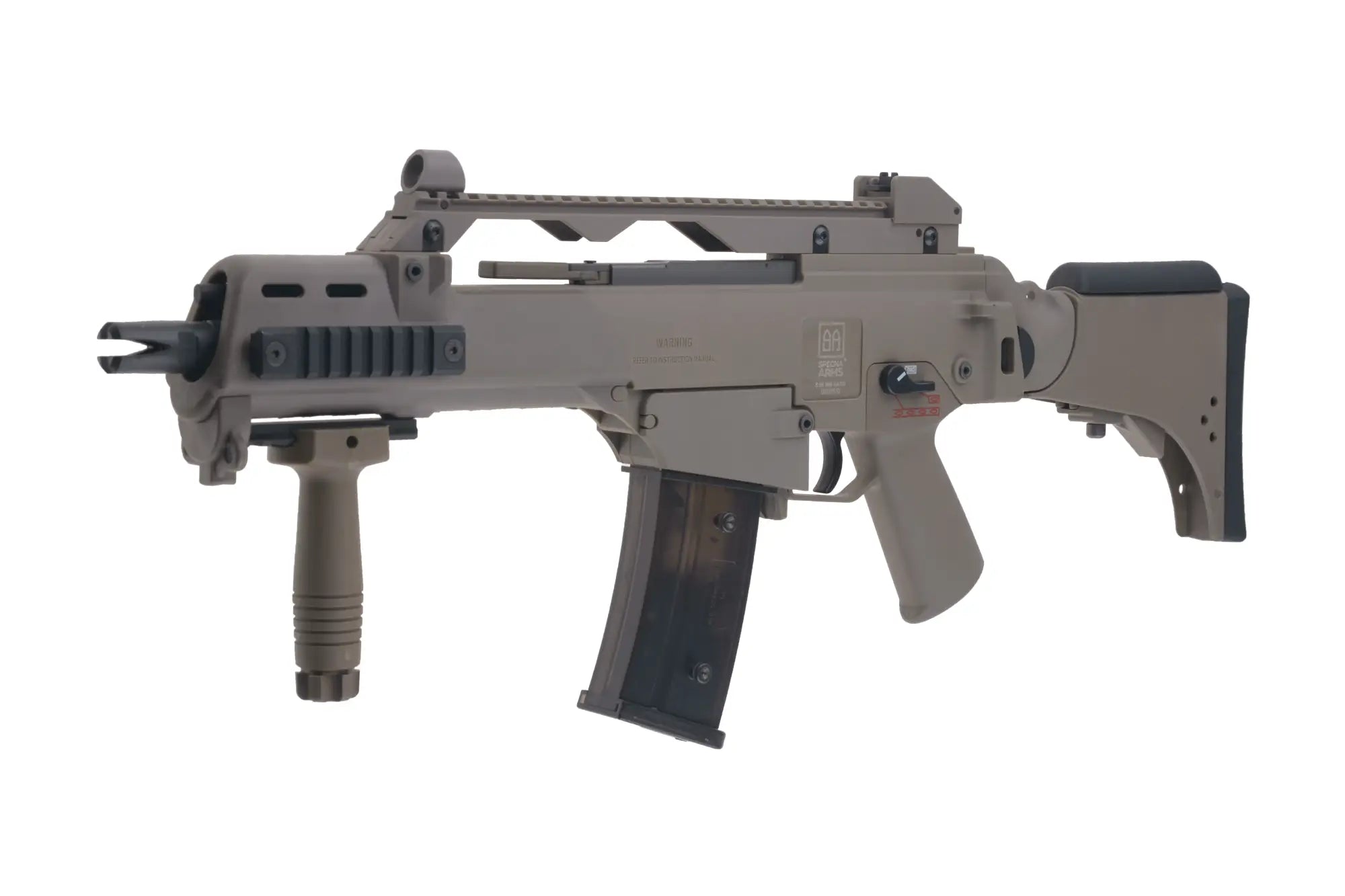 Specna Arms SA-G12V EBB Carbine Replica - Tan-7