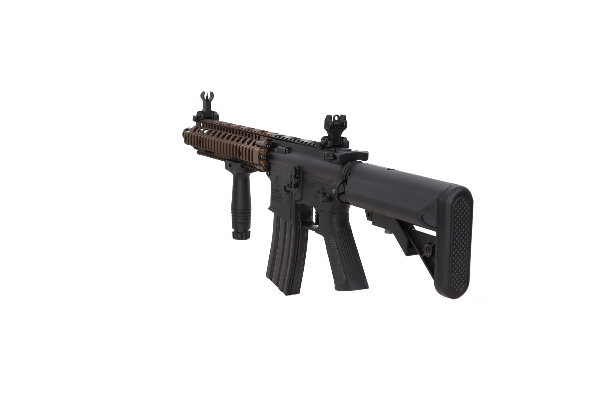 Colt x Daniel Defense MK18 SA-E19 EDGE Gen.2 AEG Assault Rifle 10.5" – Chaos Bronze-14