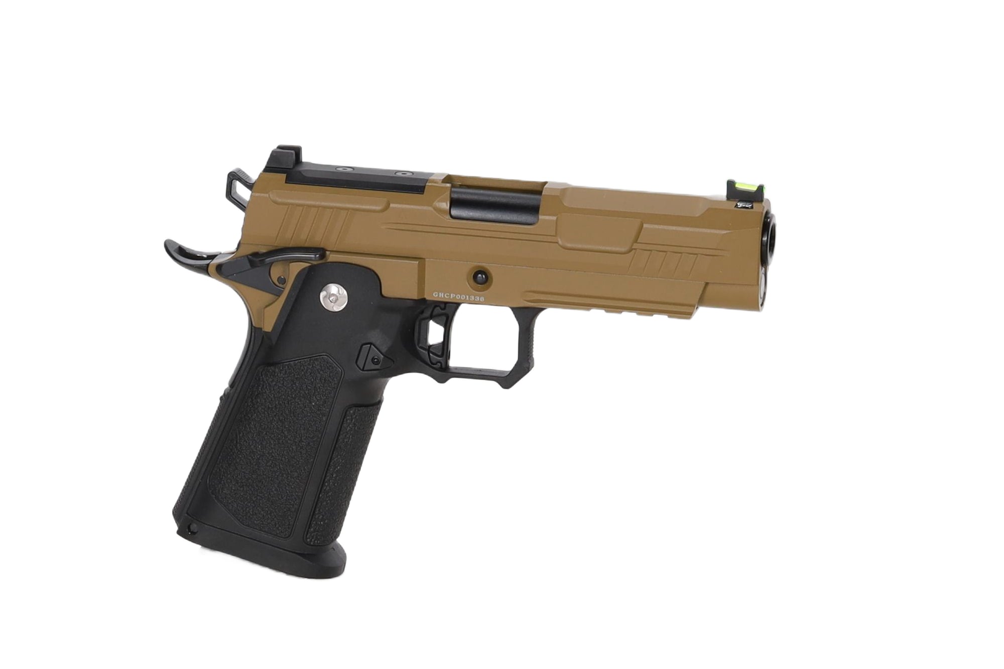 Arcturus Vanguard 4.3" Hi-Capa GBB Optics Ready Half-Tan airsoft Pistol-8