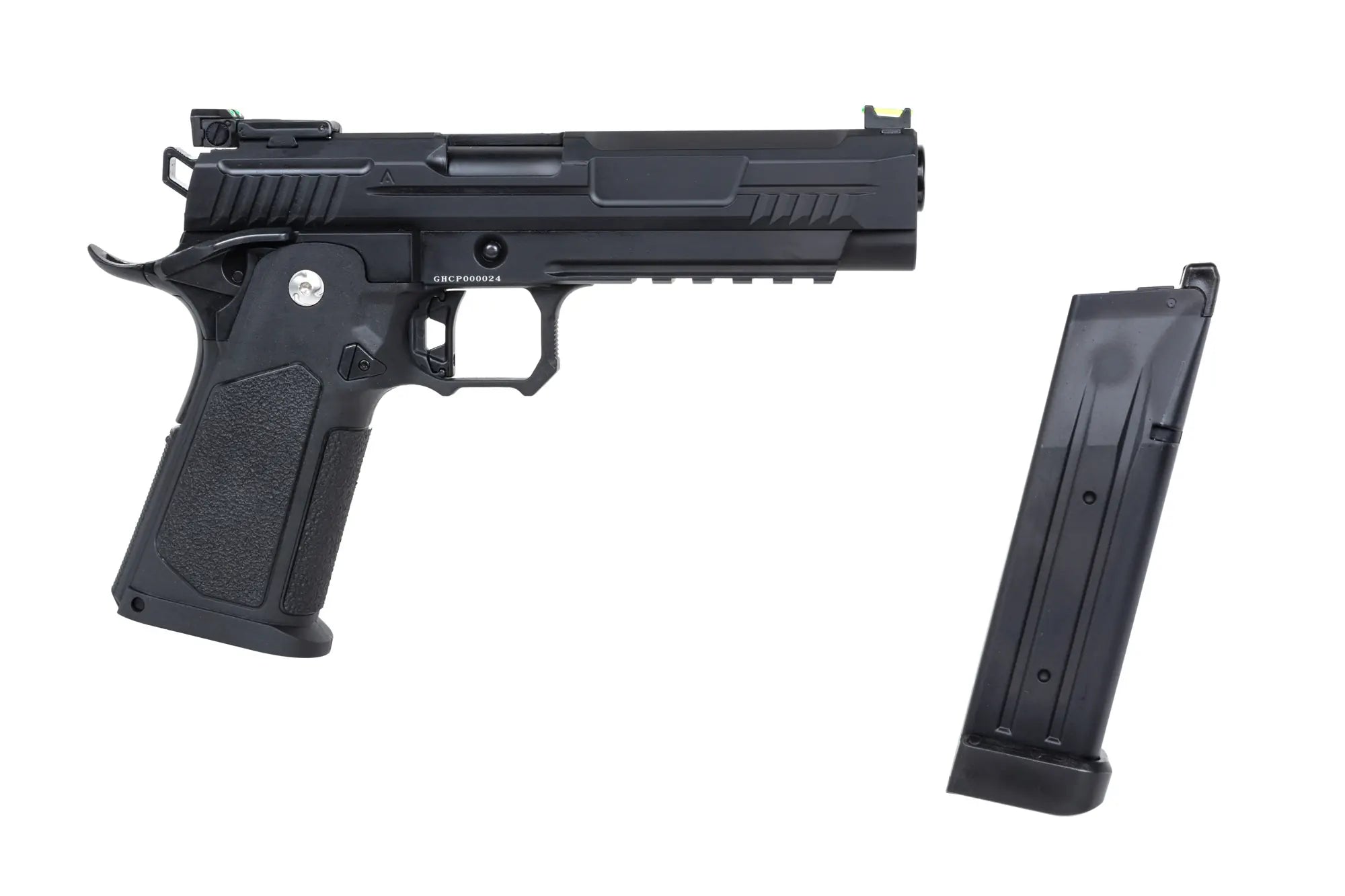 Arcturus Vanguard 5" Hi-Capa GBB airsoft pistol Black-7