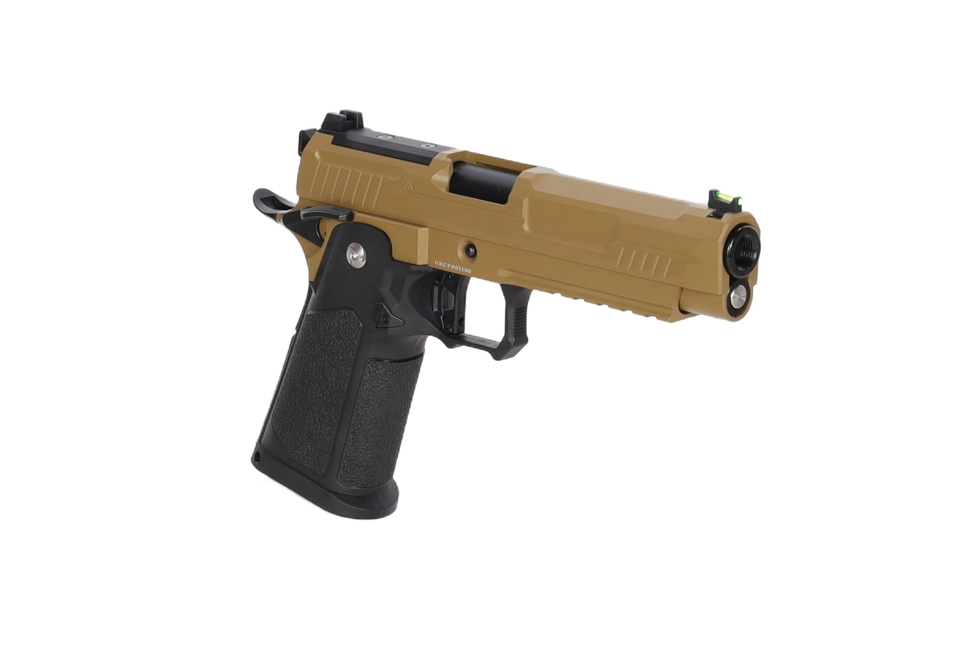 Arcturus Vanguard 5" Hi-Capa GBB Optics Ready Half-Tan airsoft Pistol-9