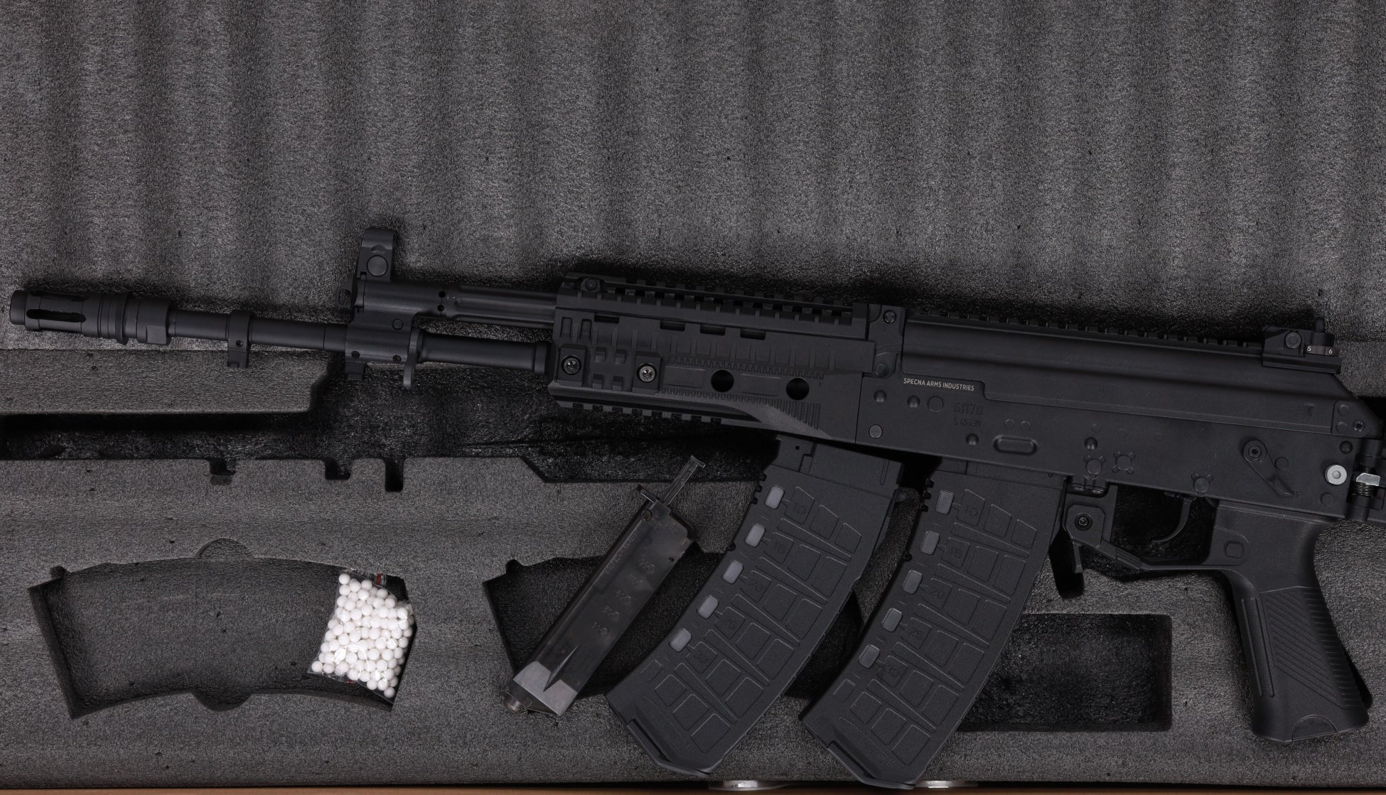 Specna Arms AK SA-J22 FLEX AEG Assault Rifle - Black-13