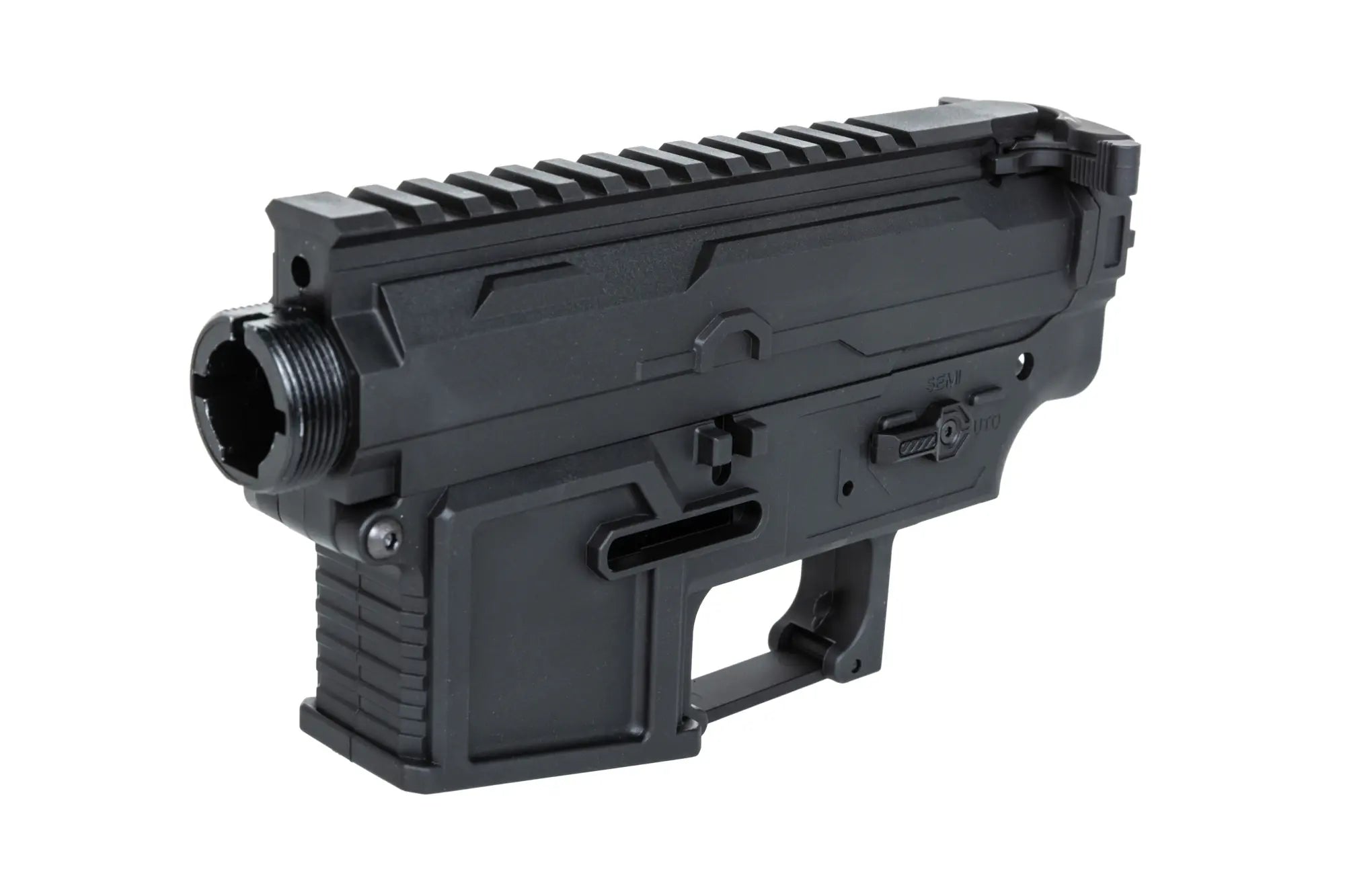 SAAS body for AR15 Core/Flex with internal parts - Black