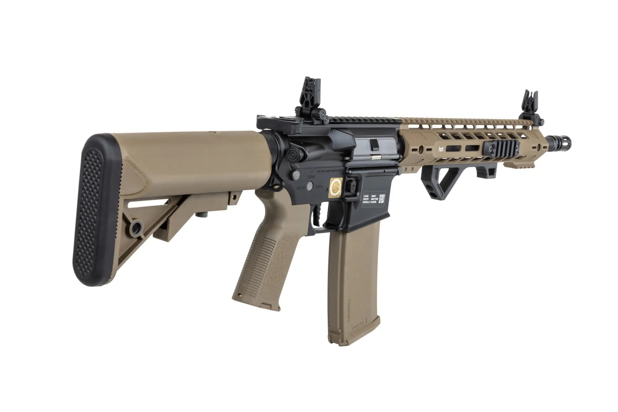 M4 airsoft SA-P14 PRIME HAL ETU | Half-Tan