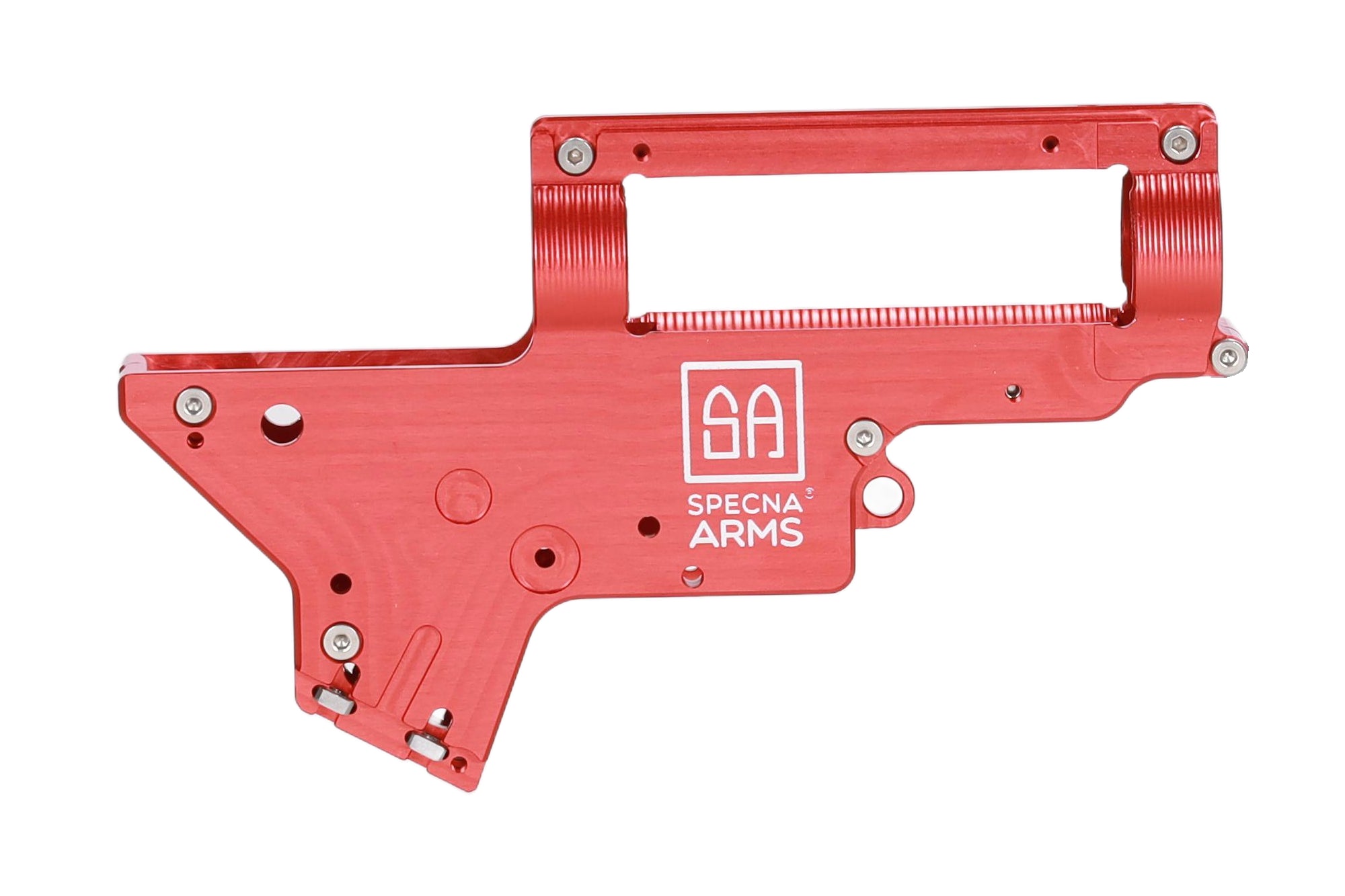 Specna Arms x Mancraft CNC eHPA V2 gearbox shell Red-3