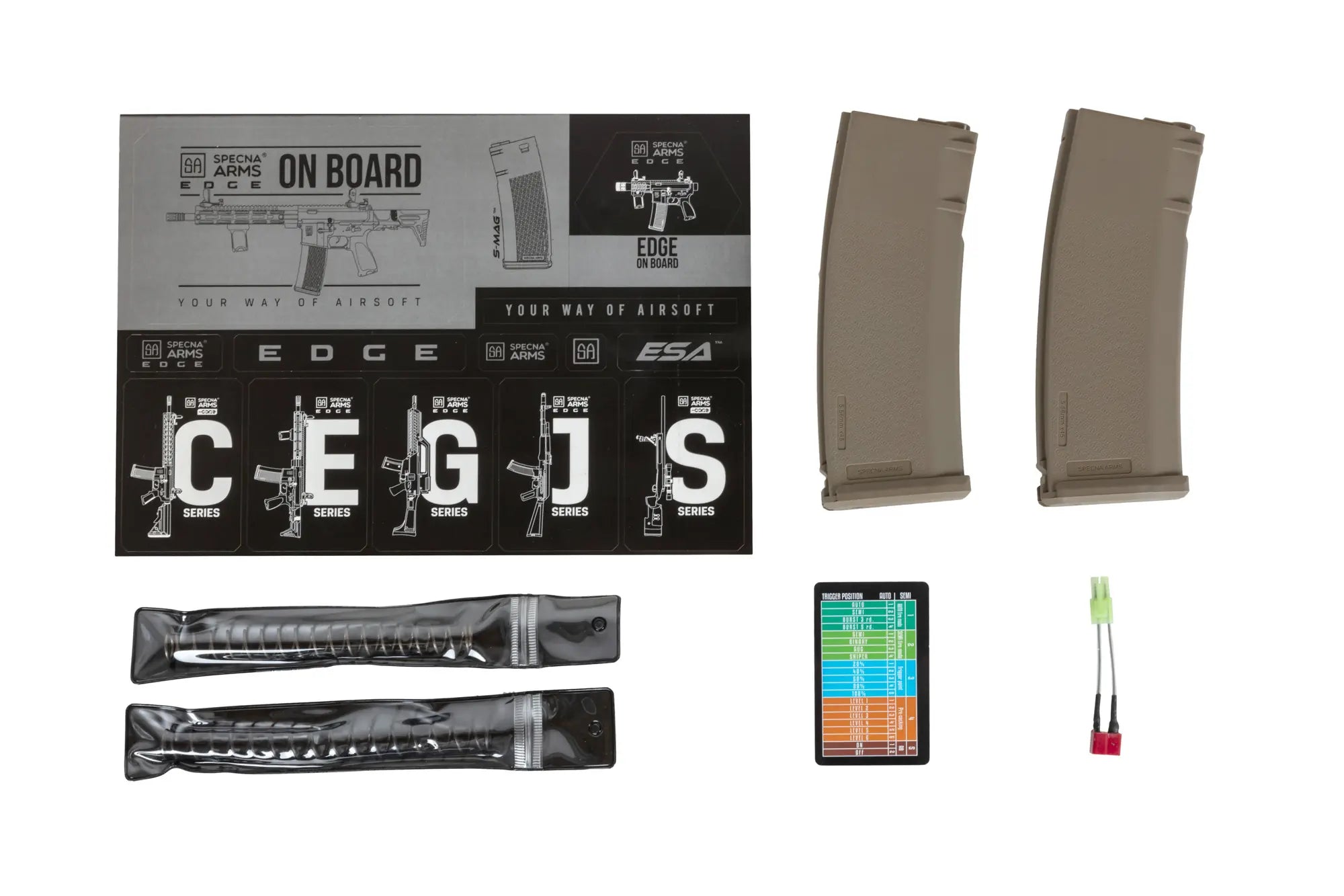 M4 airsoft SA-P14 PRIME HAL ETU | Half-Tan