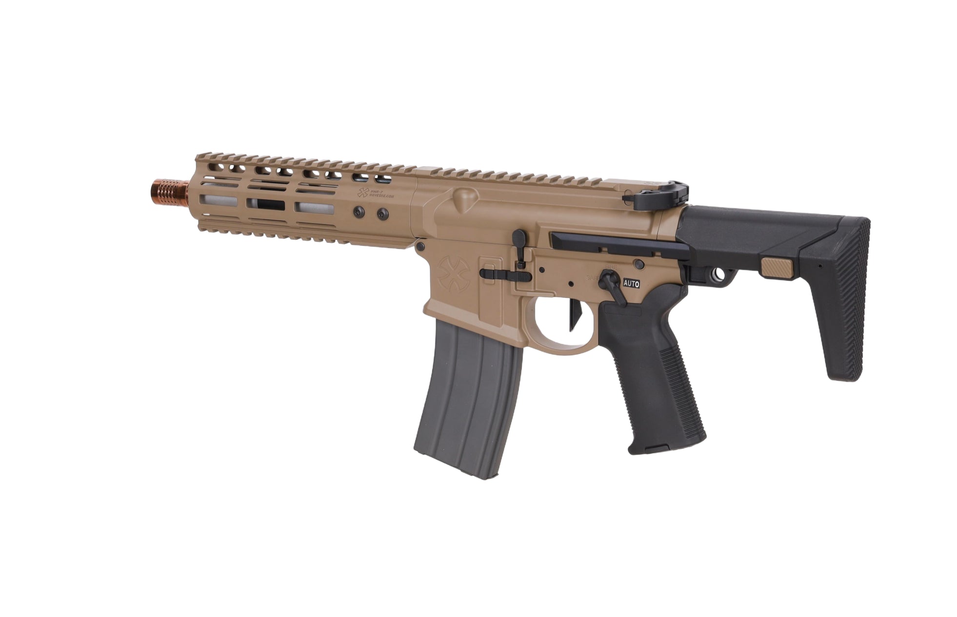 GBBR Noveske Ghetto Blaster NHR-7 7.94" MWS Gen.2 FDE