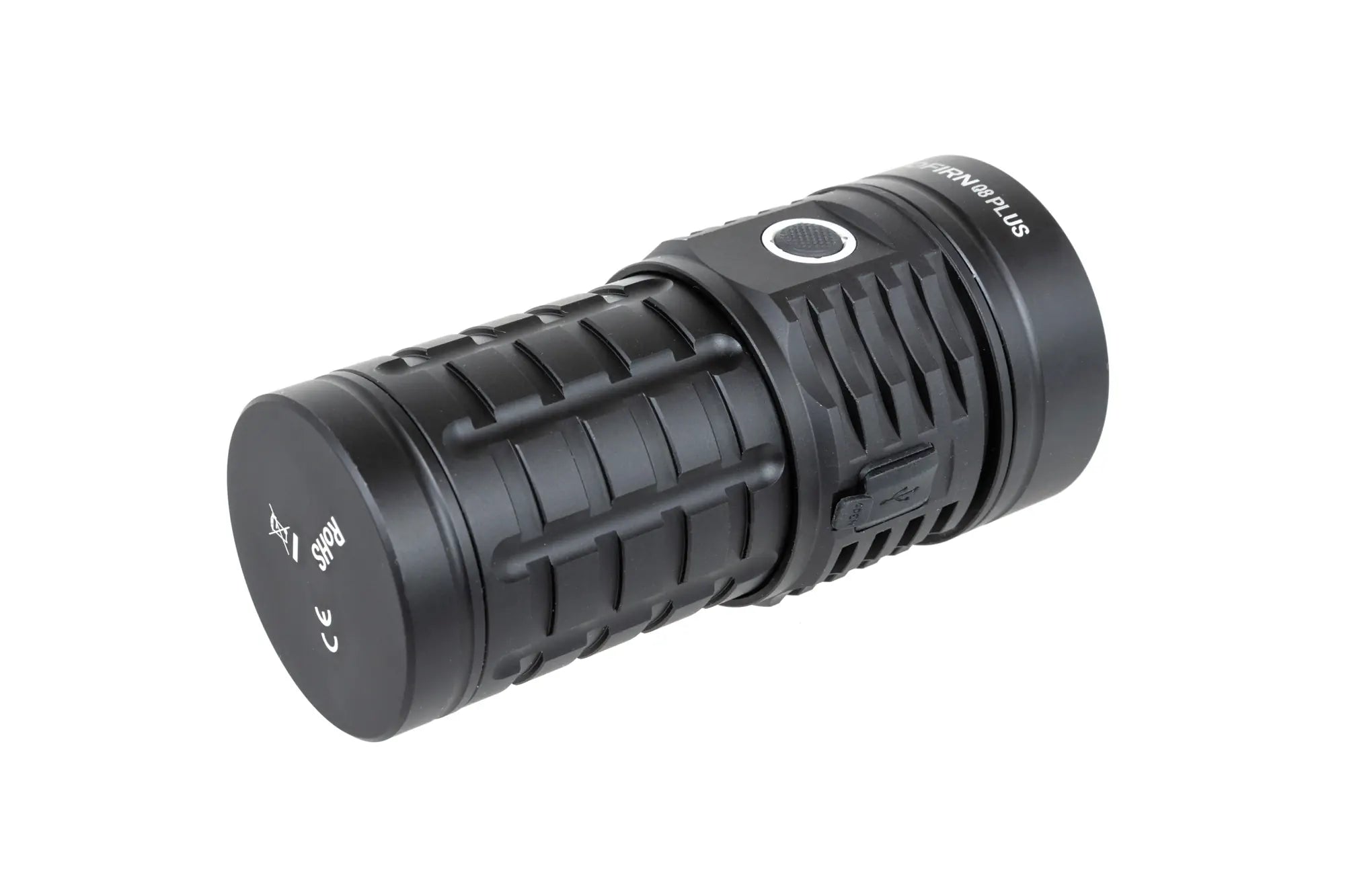 Sofirn Q8 Plus torch with rechargeable battery Black-3