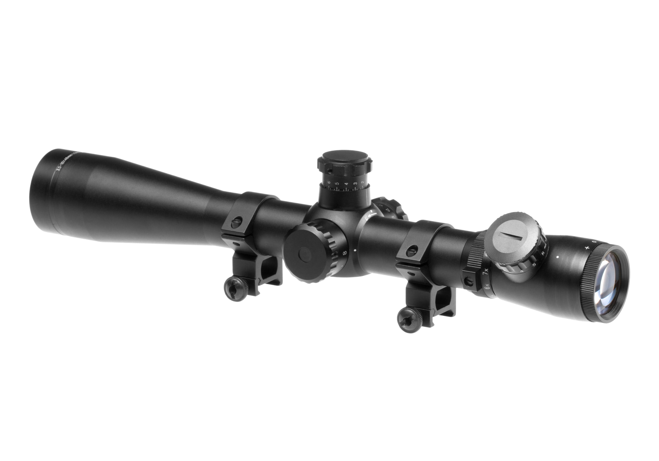 3.5-10x40E-SF M3 Mk4 Tactical Scope, Black