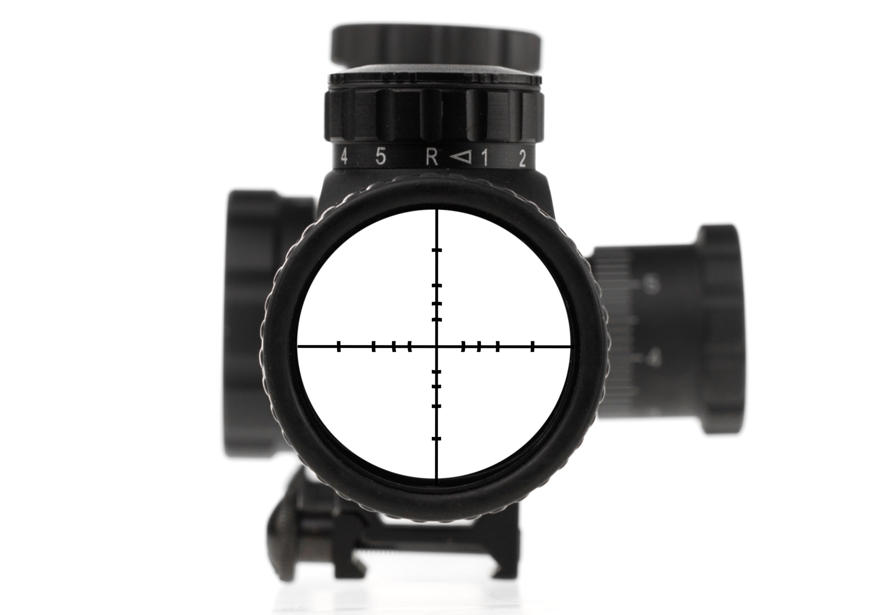 8-32x50E-SF Sniper Rifle Scope, Black
