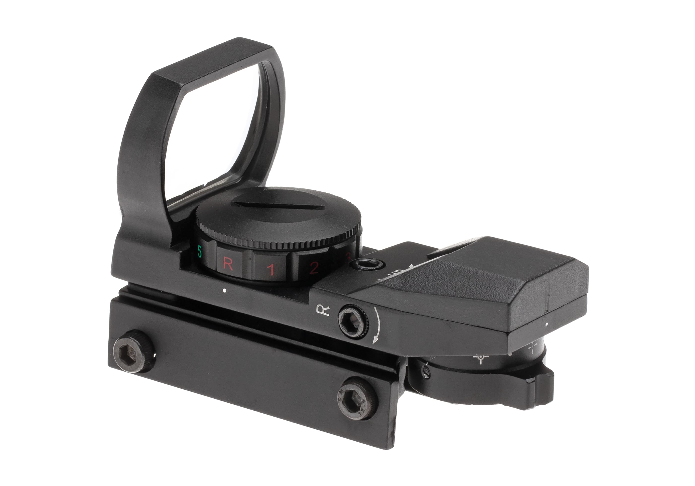 RDG Multi Reticle Red Dot 20x33 mm, red - Black