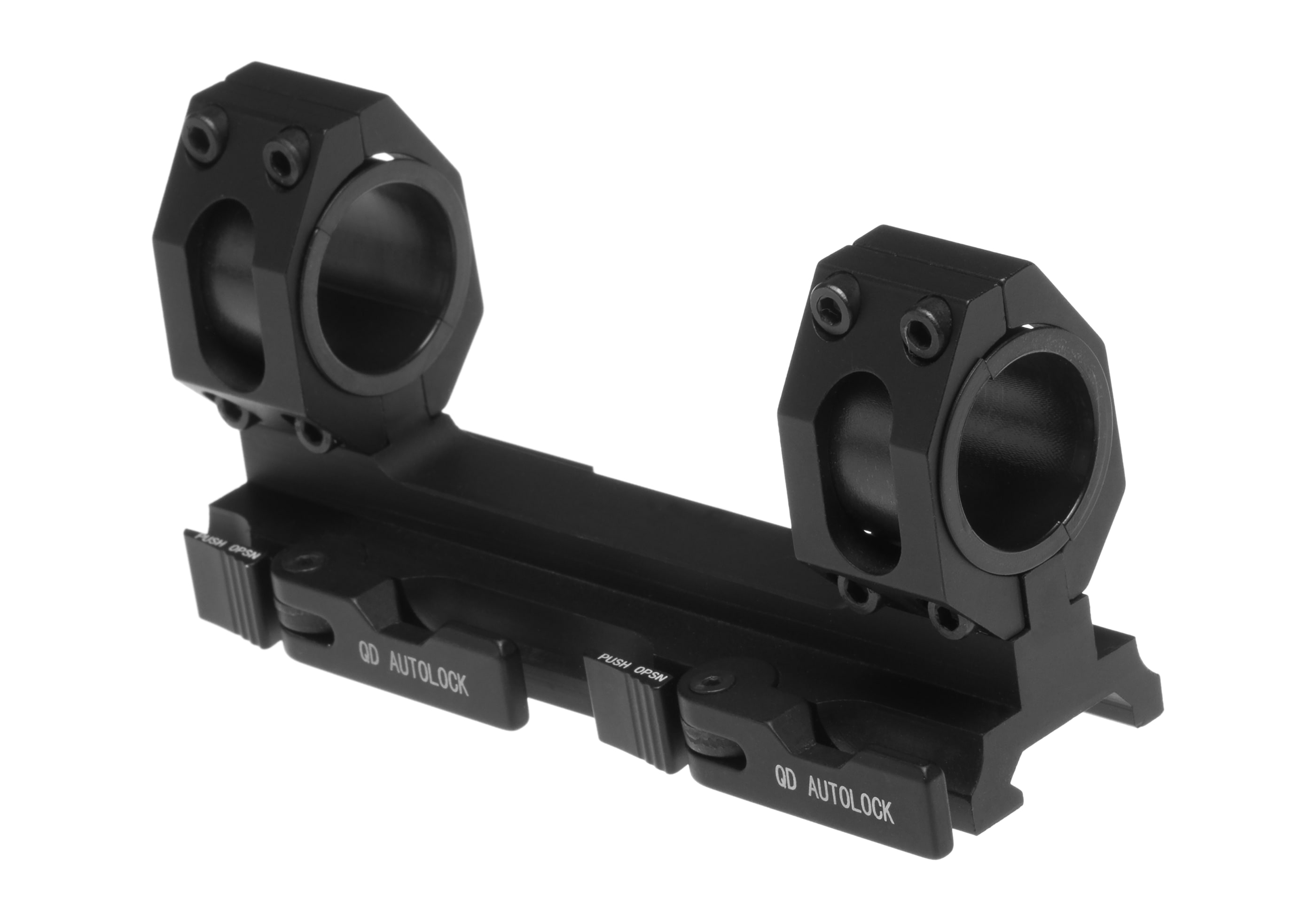 Tactical Mount Base 25.4mm / 30mm - Black