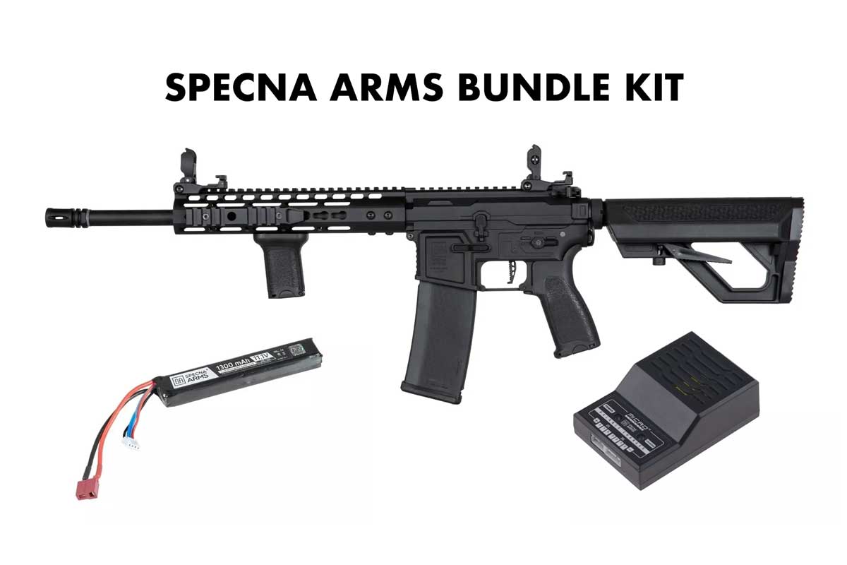 Airsoft Rifle Bundle - SA-E09 EDGE 2.0 + Charger and Battery