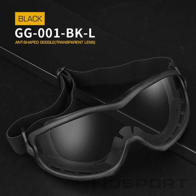 Ant-shaped Goggles - Black, Clear