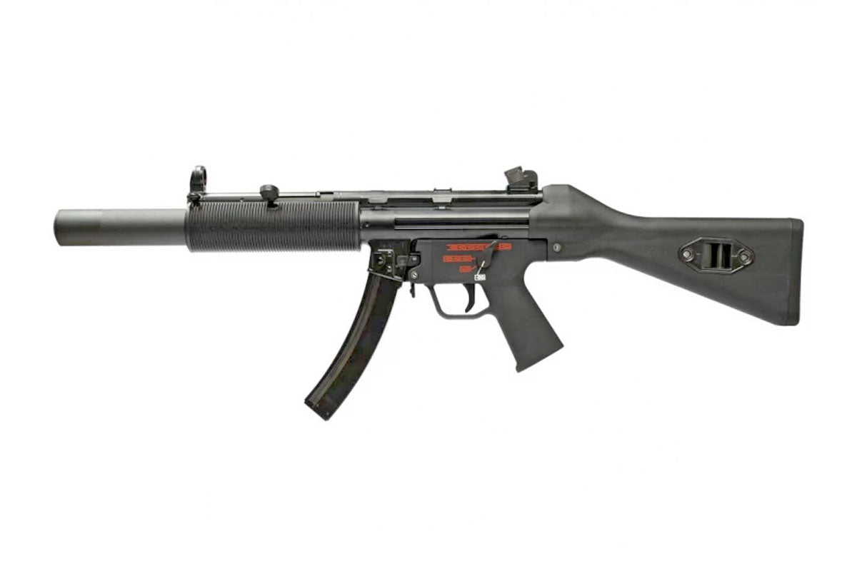 WE GBBR SMG APACHE SD1 - Black