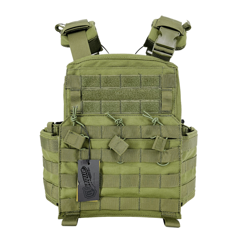 APC tactical vest-Conquer Tactical-Verde Oliva-