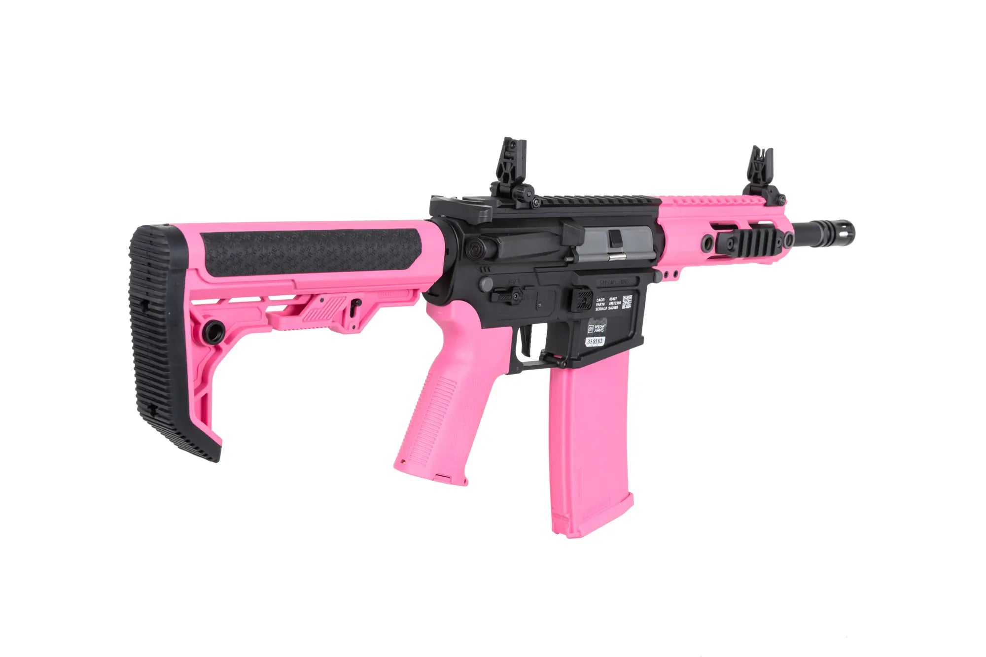 Specna Arms SA-F04-RL FLEX™ BLDC™ Light Ops Stock/ HAL ETU™ Gen. 2 Pink airsoft Carbine-16