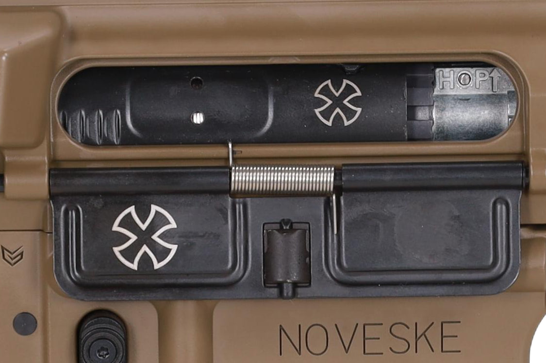 CYMA Noveske x EMG N4 Gen.3 SBR Platinum Gen.2 7" AEG Assault Rifle - Tan-13
