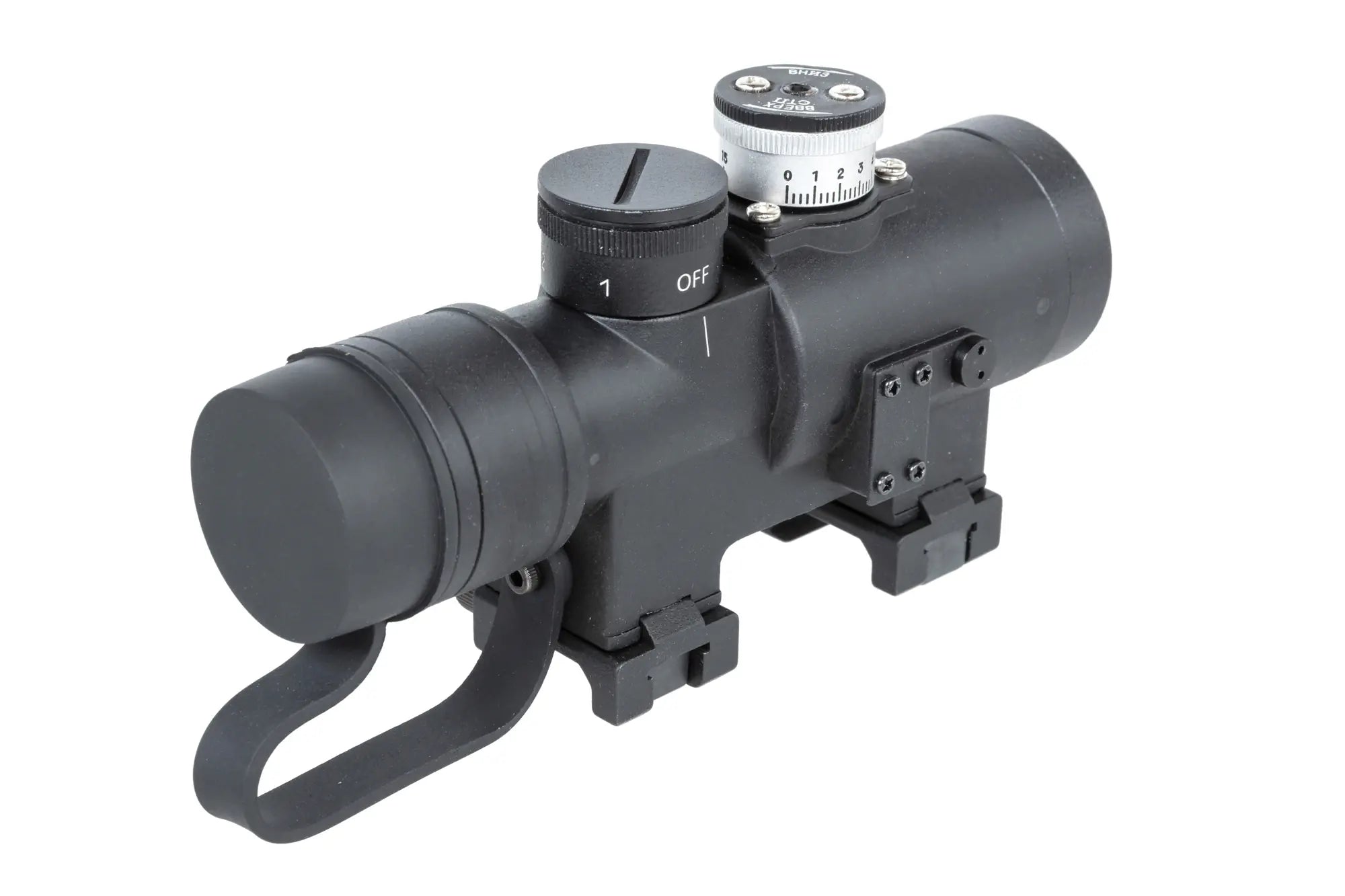 JJ Airsoft PK-A red dot sight with Weaver mount Black-1