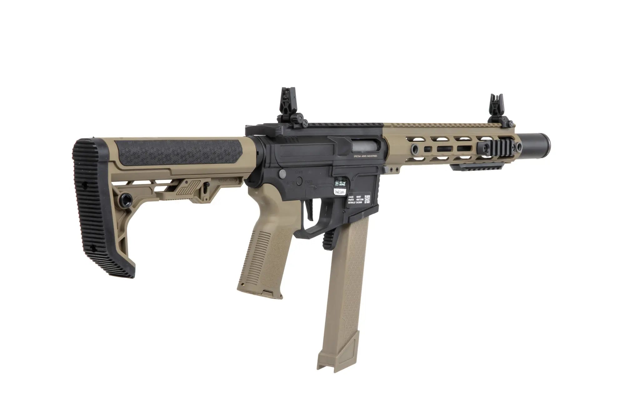airsoft rifle SA-FX02 FLEX HAL ETU Half-Tan