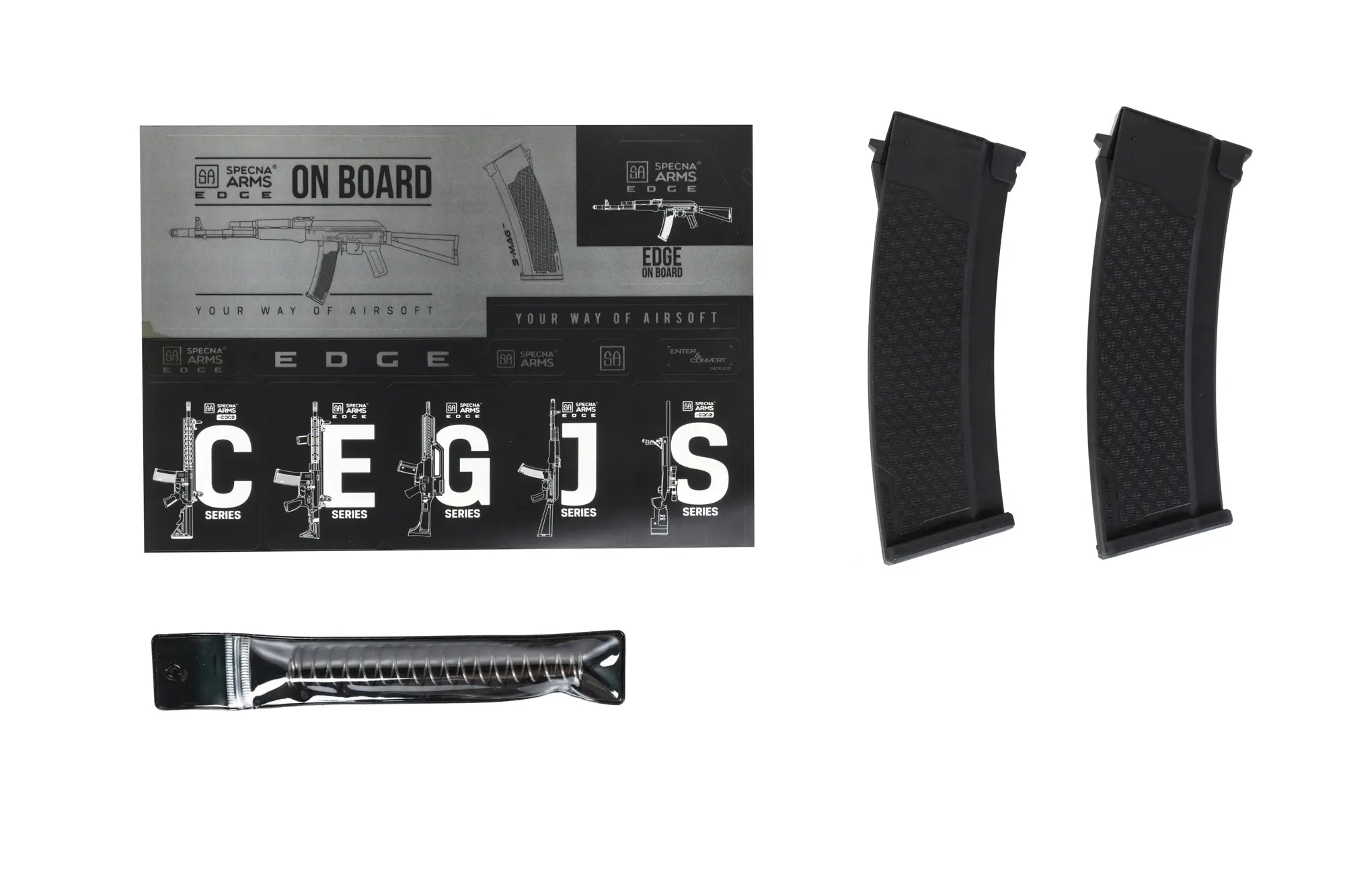 SA-J08 EDGE AK airsoft with Magnus TDC Single Fire Only