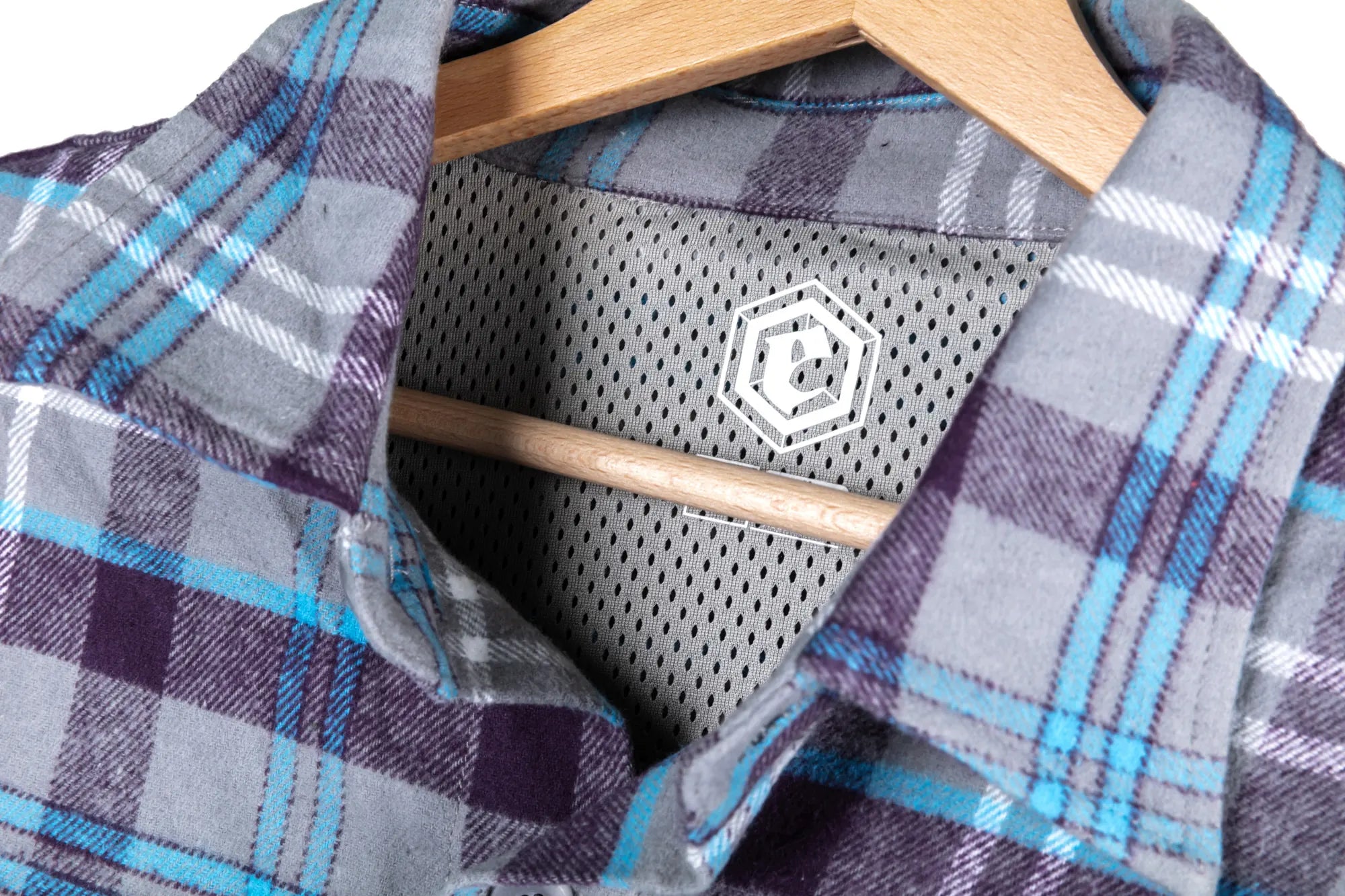 Emerson Gear Longicorn Blue Label Flannel Shirt - Grey-3