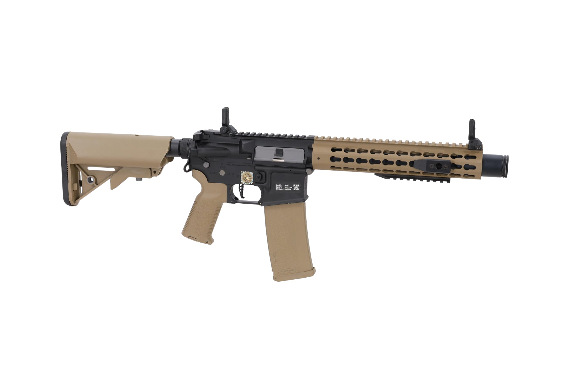 Specna Arms RRA SA-P07 PRIME™ Aster II ETU BLDC™ Half-Tan airsoft Carbine-16