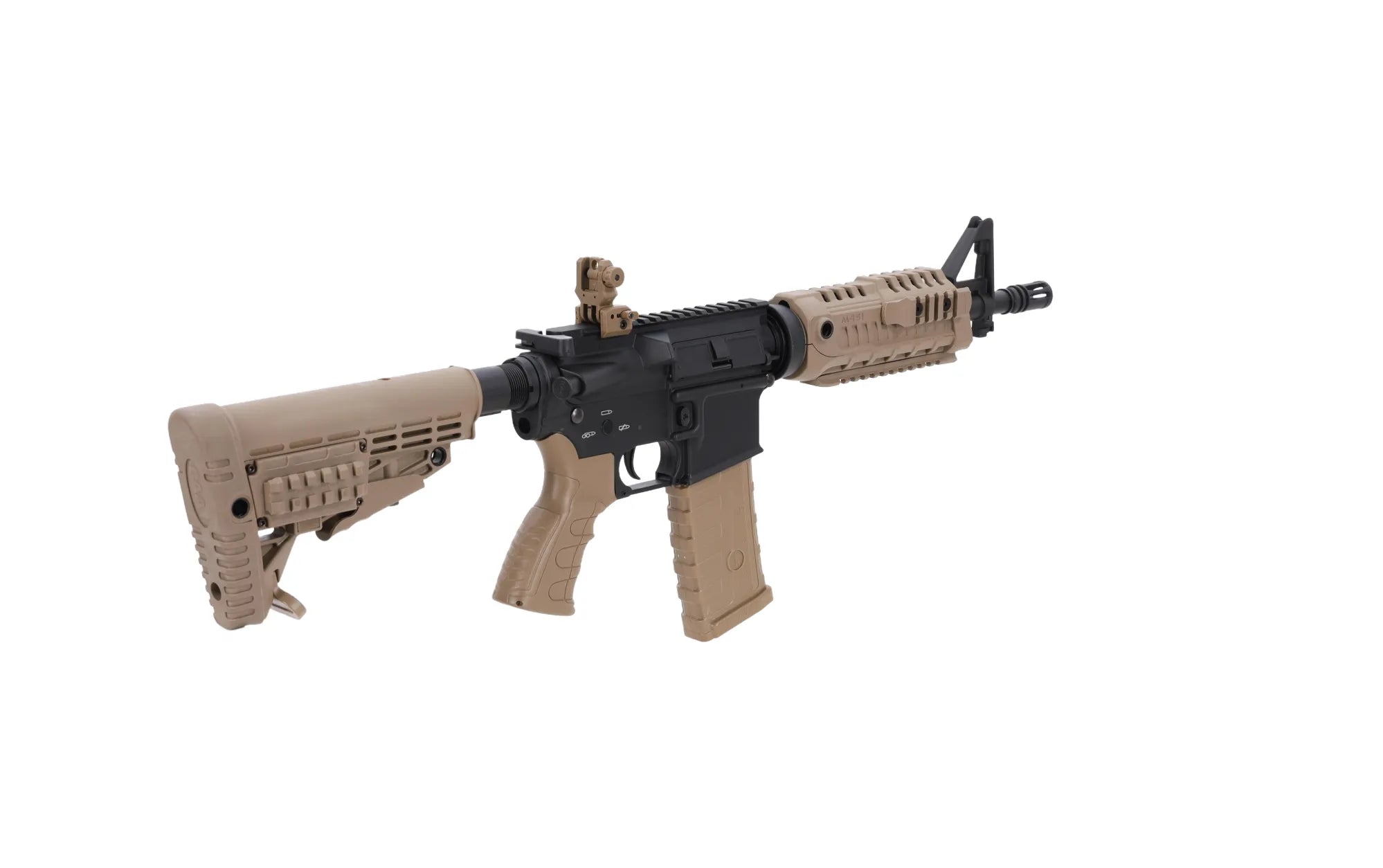 CAA M4 CQB Advance Series Airsoft Rifle Dark Earth