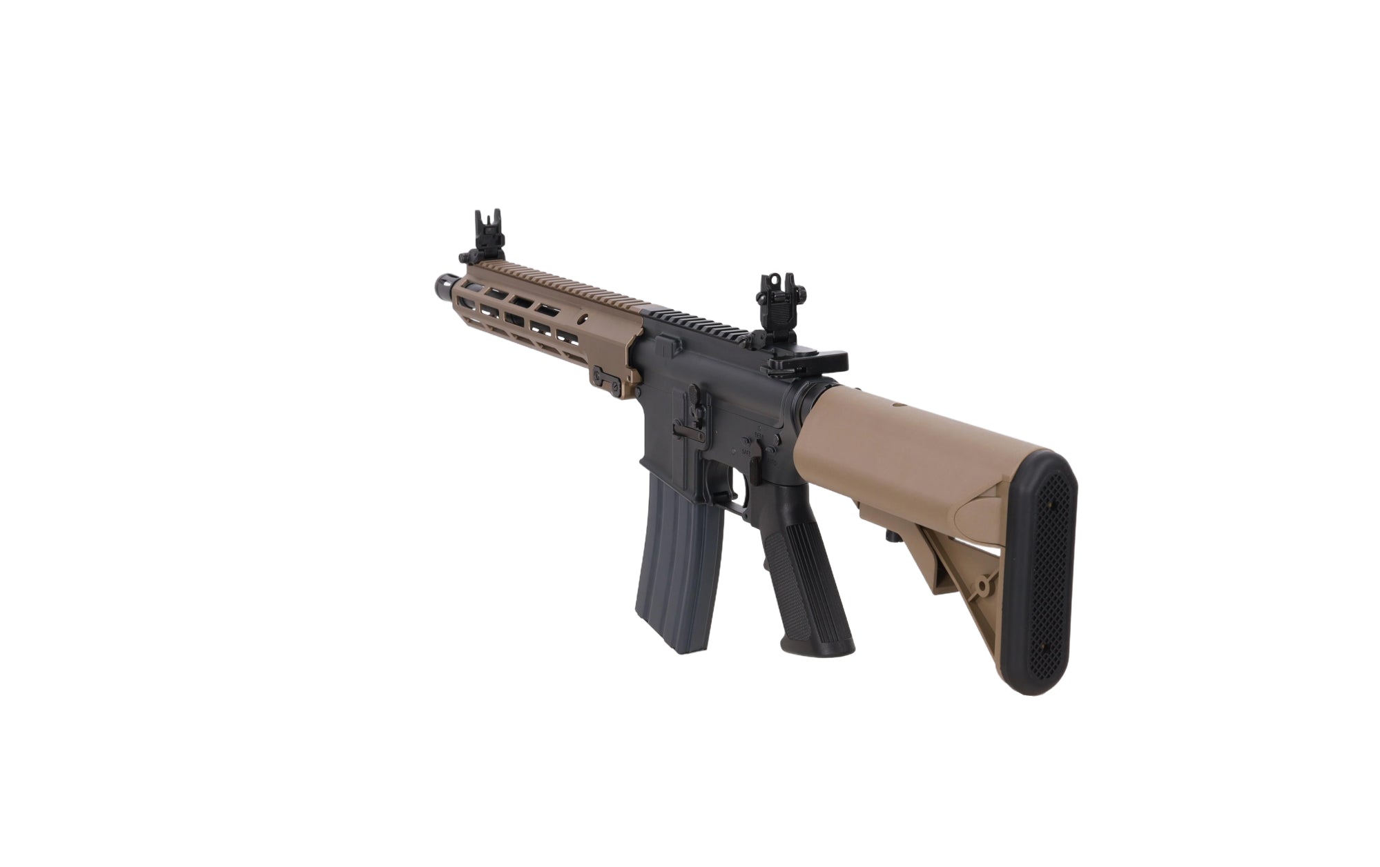 Cyma M4/AR15 MK16 CGS GBBR Assault Rifle 11.5" - Half-Tan-14