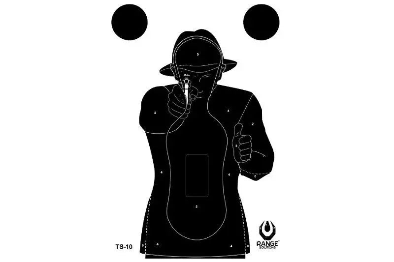 TS-10 Frenchman Practice Target - 50 Pcs