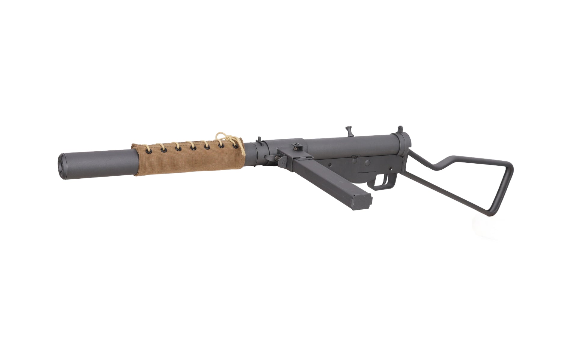 Specna Arms Sten MK.II(S) RETRO AEG submachine gun (X-ASR/Tracer)-13