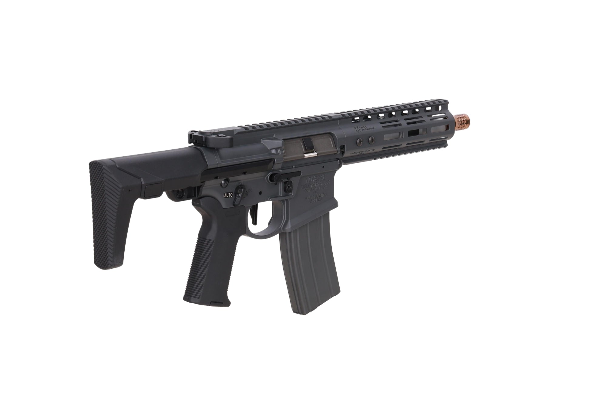 GBBR Noveske Ghetto Blaster NHR-7 7.94" MWS Gen.2 Grey