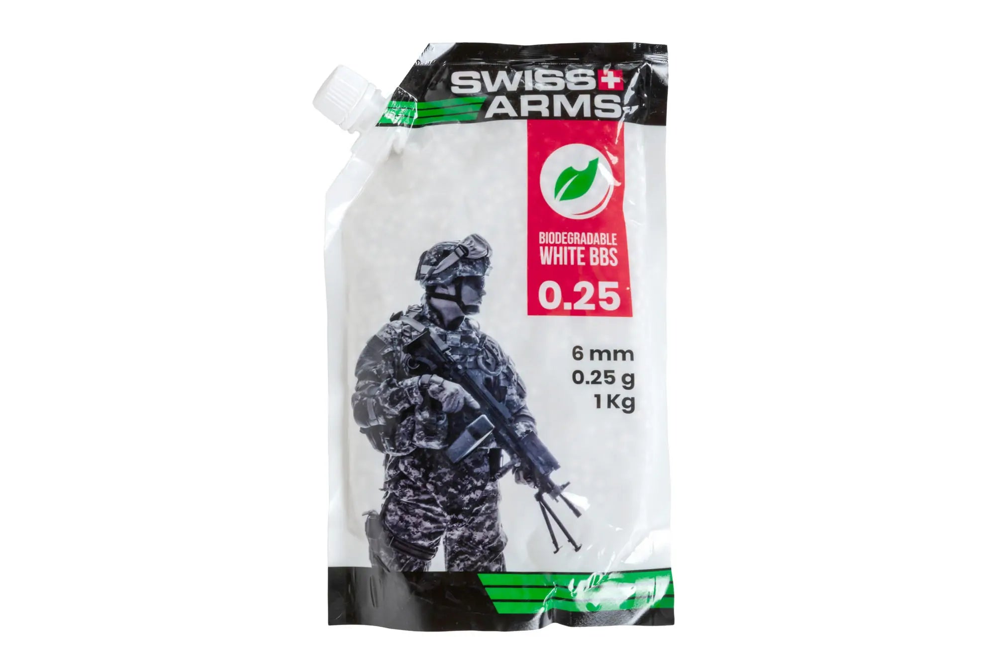 Swiss Arms BIO 0.25g BBs 1 kg White