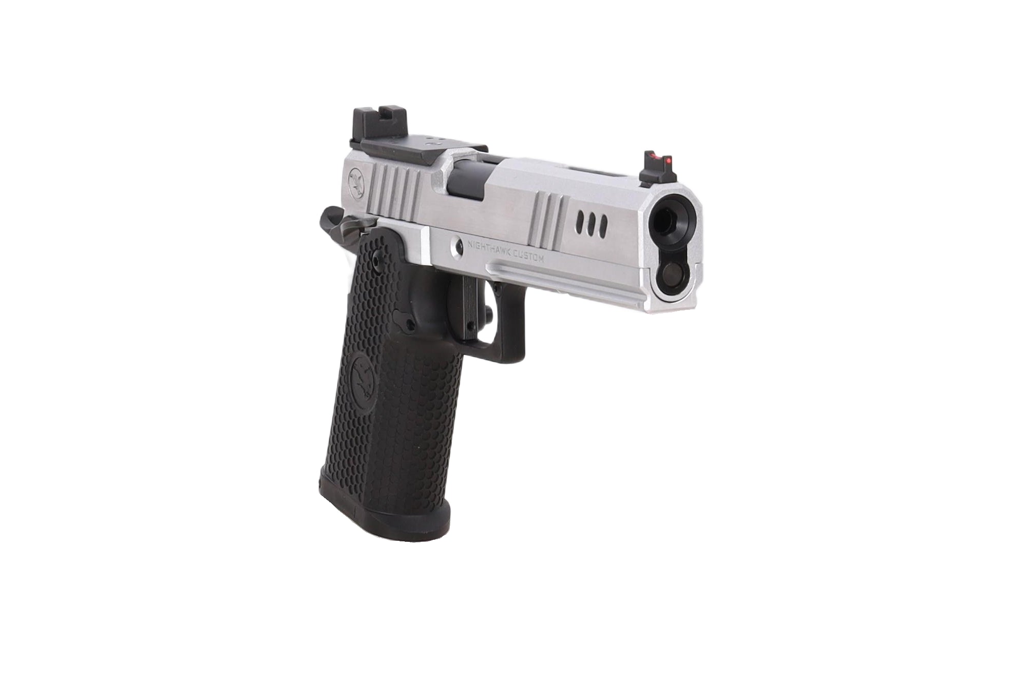 RWA Nighthawk Custom BDS9 GBB Pistol Optics Ready – Silver-11