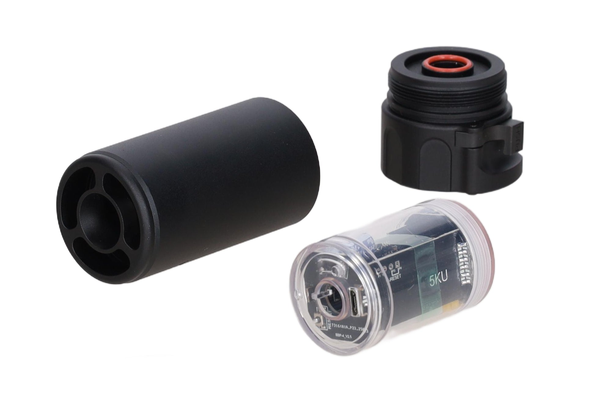 5KU WDN Style + tracer insert Spitfire BBP-217 exhaust device Black-2