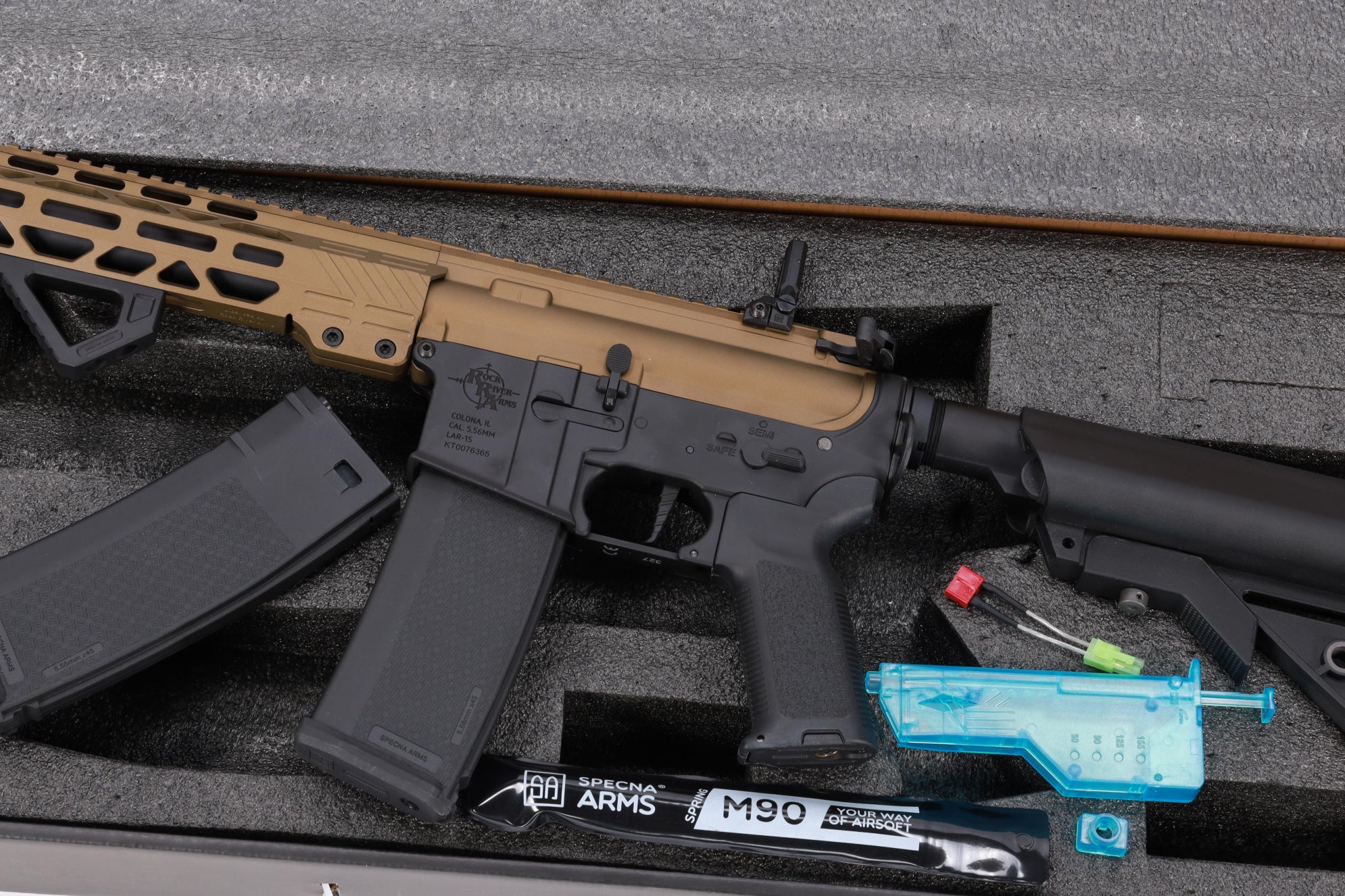 M4 Airsoft RRA SA-E24 EDGE HAL 2 ETU V2 Bronze